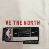22-23 Raptors BARNES #4 White Top Quality Hot Pressing NBA Jersey