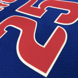 21-22 Pistons ROSE #25 Blue 75th Anniversary Top Quality Hot Pressing NBA Jersey