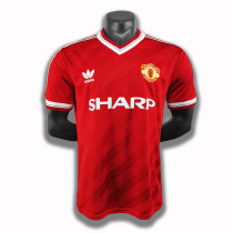 1986 Man Utd Home Retro Soccer Jersey