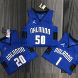 21-22 Magic FULTZ #20 Blue Trapeze Edition Top Quality Hot Pressing NBA Jersey