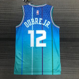 21-22 Hornets OUBRE JR.#12 Blue City Edition Top Quality Hot Pressing NBA Jersey