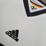 1998 Germany Home White Retro Soccer Jersey