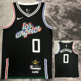 22-23 CLIPPERS WESTBROOK #0 Black City Edition Top Quality Hot Pressing NBA Jersey 22-23 CLIPPERS WESTBROOK #0 Black City Edition Top Quality Hot Pressing NBA Jersey