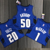 21-22 Magic FULTZ #20 Blue Trapeze Edition Top Quality Hot Pressing NBA Jersey