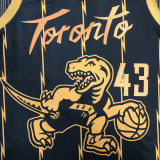21-22 Raptors SIAKAM #43 Black City Edition Top Quality Hot Pressing NBA Jersey