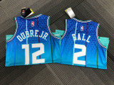 21-22 Hornets BALL#2 Blue City Edition Top Quality Hot Pressing NBA Jersey