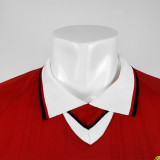 1999-2000 Man Utd Home Long Sleeve Retro Soccer Jersey (长袖)(决赛版)