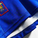 1998 France Home Retro Soccer Jersey(右胸带小字)