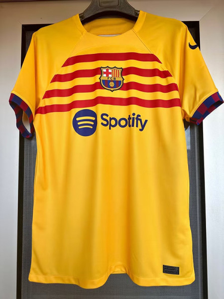 22-23 BAR Fourth 1：1 Fans Soccer Jersey
