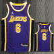 21-22 Lakers JAMES #6 Purple Trapeze Edition Top Quality Hot Pressing NBA Jersey
