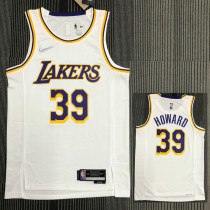 21-22 Lakers HOWARD #39 White 75th Anniversary Top Quality Hot Pressing NBA Jersey