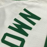 21-22 Celtics BROWN #7 White 75th Anniversary Top Quality Hot Pressing NBA Jersey