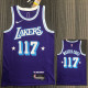 21-22 Lakers MASTER CHIEF #117 Purple City Edition Top Quality Hot Pressing NBA Jersey (X-BOX联名款)