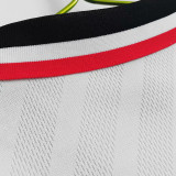1996-1997 Man Utd Away White Retro Soccer Jersey