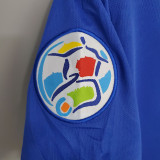 1996-1997 Italy Home Blue Retro Soccer Jersey
