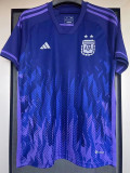 22-23 Argentina Away 1:1 World Cup Fans Soccer Jersey 2星