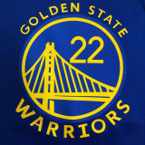 21-22 Warriors WIGGINS #22 Blue 75th Anniversary Top Quality Hot Pressing NBA Jersey