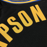 21-22 Warriors THOMPSON #11 Black City Edition Top Quality Hot Pressing NBA Jersey