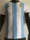 22-23 Argentina Home World Cup Player Version Soccer Jersey 2星