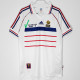 1998 France Away Retro Soccer Jersey(右胸带小字)