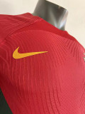 22-23 Portugal Home World Cup Player Version Soccer Jersey