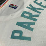 21-22 Sa Spurs PARKER #9 White City Edition Top Quality Hot Pressing NBA Jersey