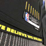 21-22 Warriors CURRY #30 Black City Edition Top Quality Hot Pressing NBA Jersey