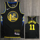 21-22 Warriors THOMPSON #11 Black City Edition Top Quality Hot Pressing NBA Jersey