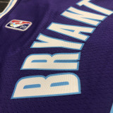 21-22 Lakers BRYANT #24 Purple City Edition Top Quality Hot Pressing NBA Jersey