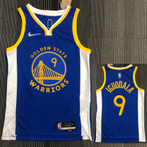 21-22 Warriors IGUODALA #9 Blue 75th Anniversary Top Quality Hot Pressing NBA Jersey