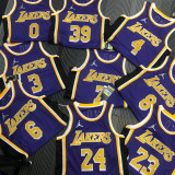 21-22 Lakers BRYANT #8 Purple Trapeze Edition Top Quality Hot Pressing NBA Jersey
