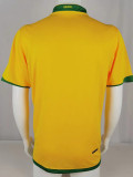 2006 Brazil Home Retro Fans Soccer Jersey