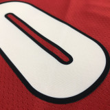 Trail Blazers LILLARD #0 Red Trapeze Edition Top Quality Hot Pressing NBA Jersey