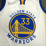 21-22 Warriors WISEMAN #33 White 75th Anniversary Top Quality Hot Pressing NBA Jersey