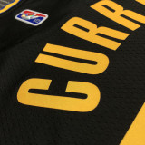 21-22 Warriors CURRY #30 Black City Edition Top Quality Hot Pressing NBA Jersey