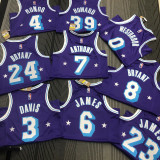 21-22 Lakers HOWARD #39 Purple City Edition Top Quality Hot Pressing NBA Jersey