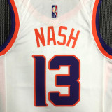 21-22 Suns NASH #13 White 75th Anniversary Top Quality Hot Pressing NBA Jersey