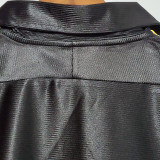 1998-2000 RMA Away Black Retro Soccer Jersey