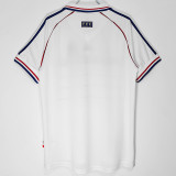 1998 France Away Retro Soccer Jersey(右胸带小字)