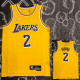 21-22 LAKRS IRVING #2 Yellow 75th Anniversary Top Quality Hot Pressing NBA Jersey