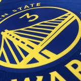 21-22 Warriors POOLE #3 Blue 75th Anniversary Top Quality Hot Pressing NBA Jersey