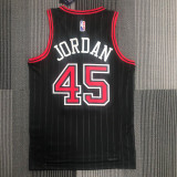 21-22 Bulls JORDAN #45 Black Trapeze Edition Top Quality Hot Pressing NBA Jersey