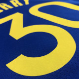 21-22 Warriors CURRY #30 Blue 75th Anniversary Top Quality Hot Pressing NBA Jersey