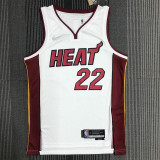 21-22 Heat BUTLER #22 White 75th Anniversary Top Quality Hot Pressing NBA Jersey