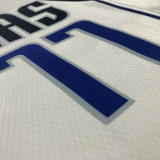 21-22 Dallas DONCIC #77 White 75th Anniversary Top Quality Hot Pressing NBA Jersey