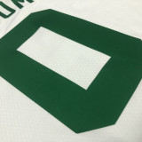 21-22 Celtics TATUM #0 White 75th Anniversary Top Quality Hot Pressing NBA Jersey