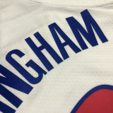 21-22 Pistons CUNNINGHAM #2 White 75th Anniversary Top Quality Hot Pressing NBA Jersey
