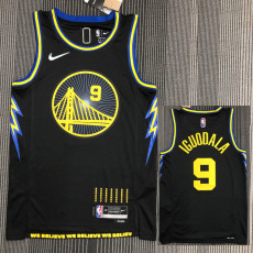 21-22 Warriors IGUODALA #9 Black City Edition Top Quality Hot Pressing NBA Jersey