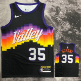 21-22 SUNS DURANT #35 Black City Edition Top Quality Hot Pressing NBA Jersey