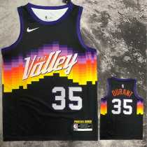 21-22 SUNS DURANT #35 Black City Edition Top Quality Hot Pressing NBA Jersey